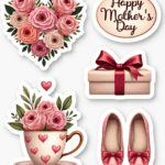 Mother’s & Father’s Day - Sticker Sheet v44